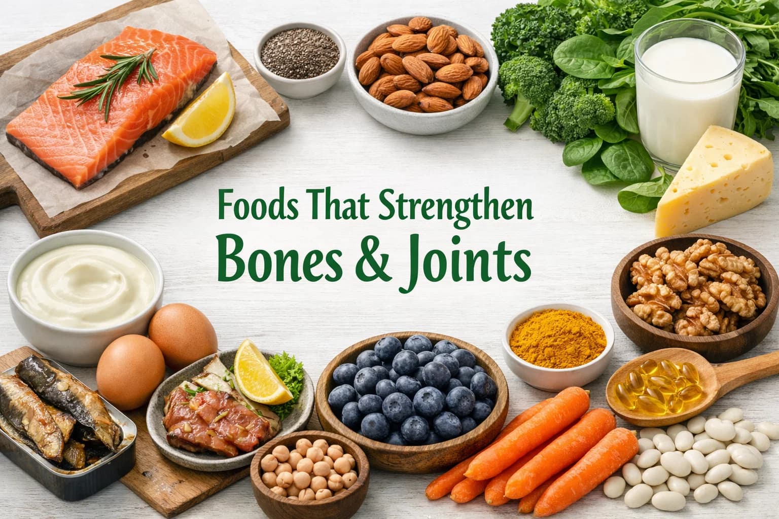 Foods That Strengthen Bones & Joints - Dr. Abhishek Saxena Orthopedic Specialist Ajmer