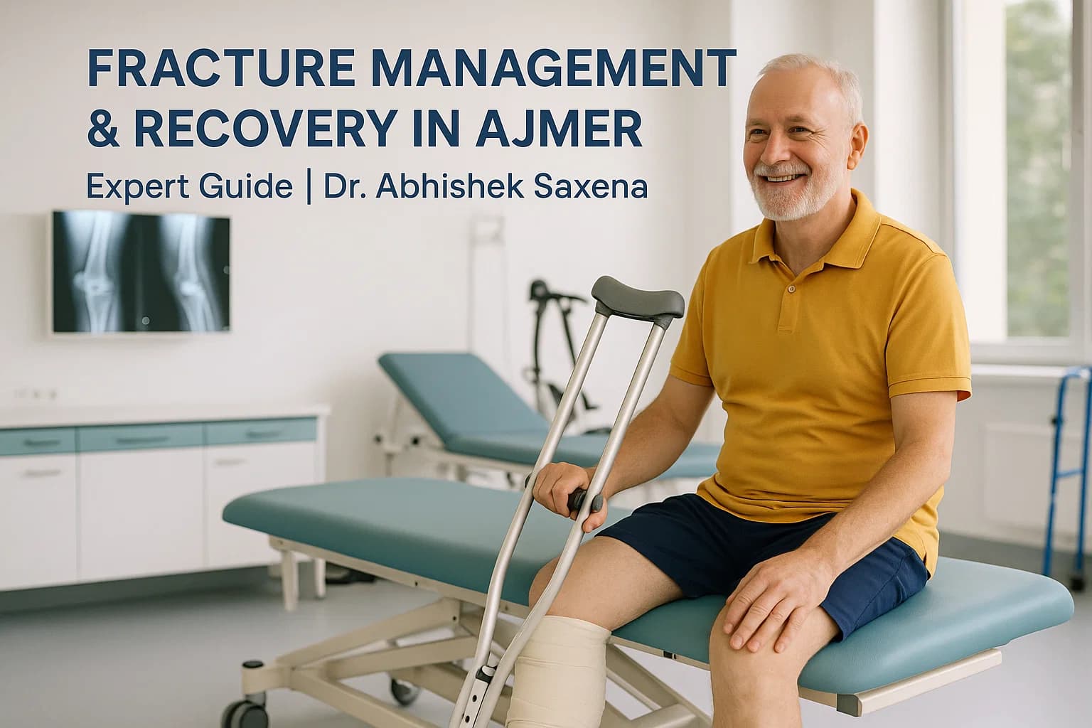 Bone Fracture Treatment and Recovery in Ajmer by Dr. Abhishek Saxena